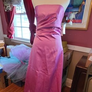 ABS Orchid strapless evening gown NWT size 4